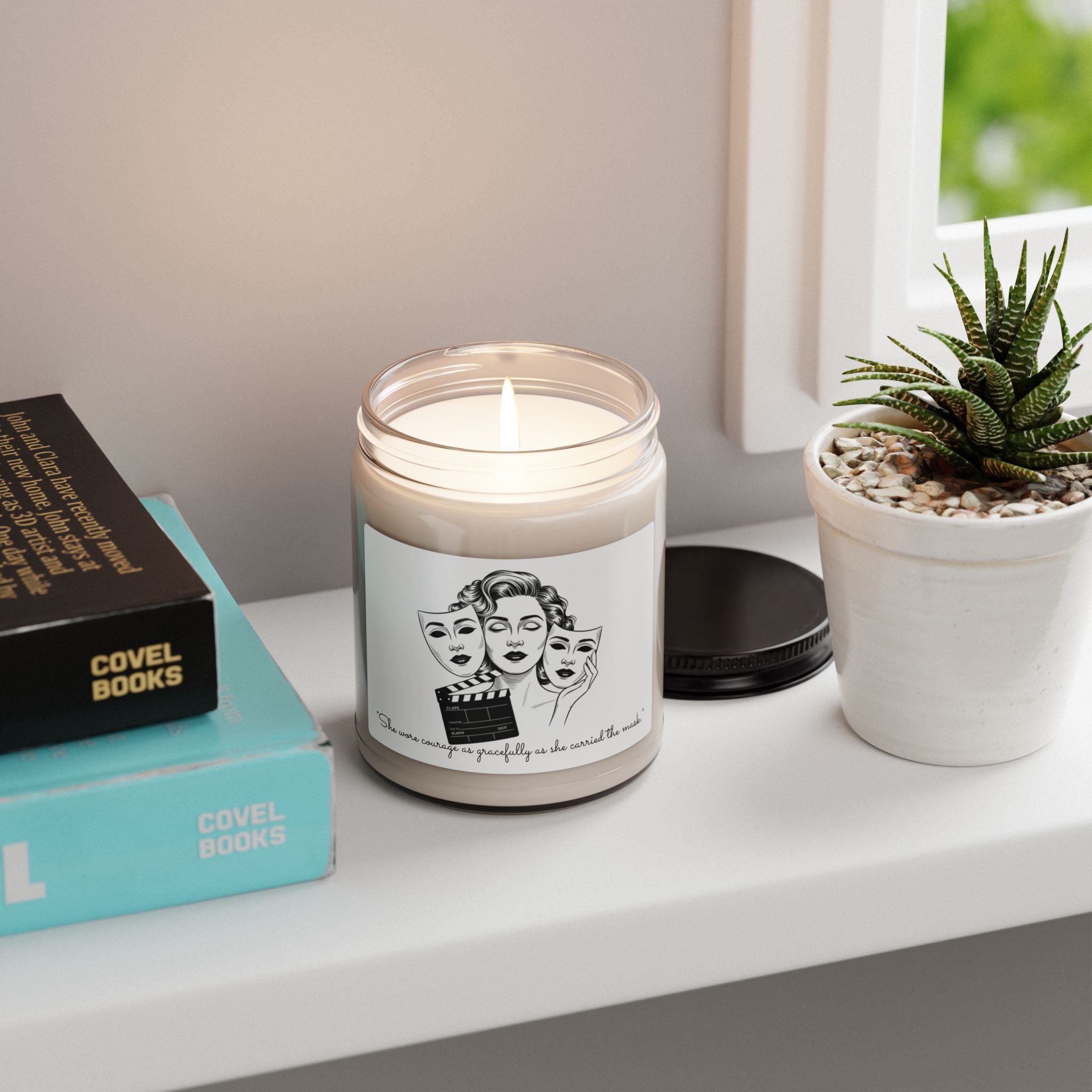 The Lady With The Mask 2 | Scented Soy Candle