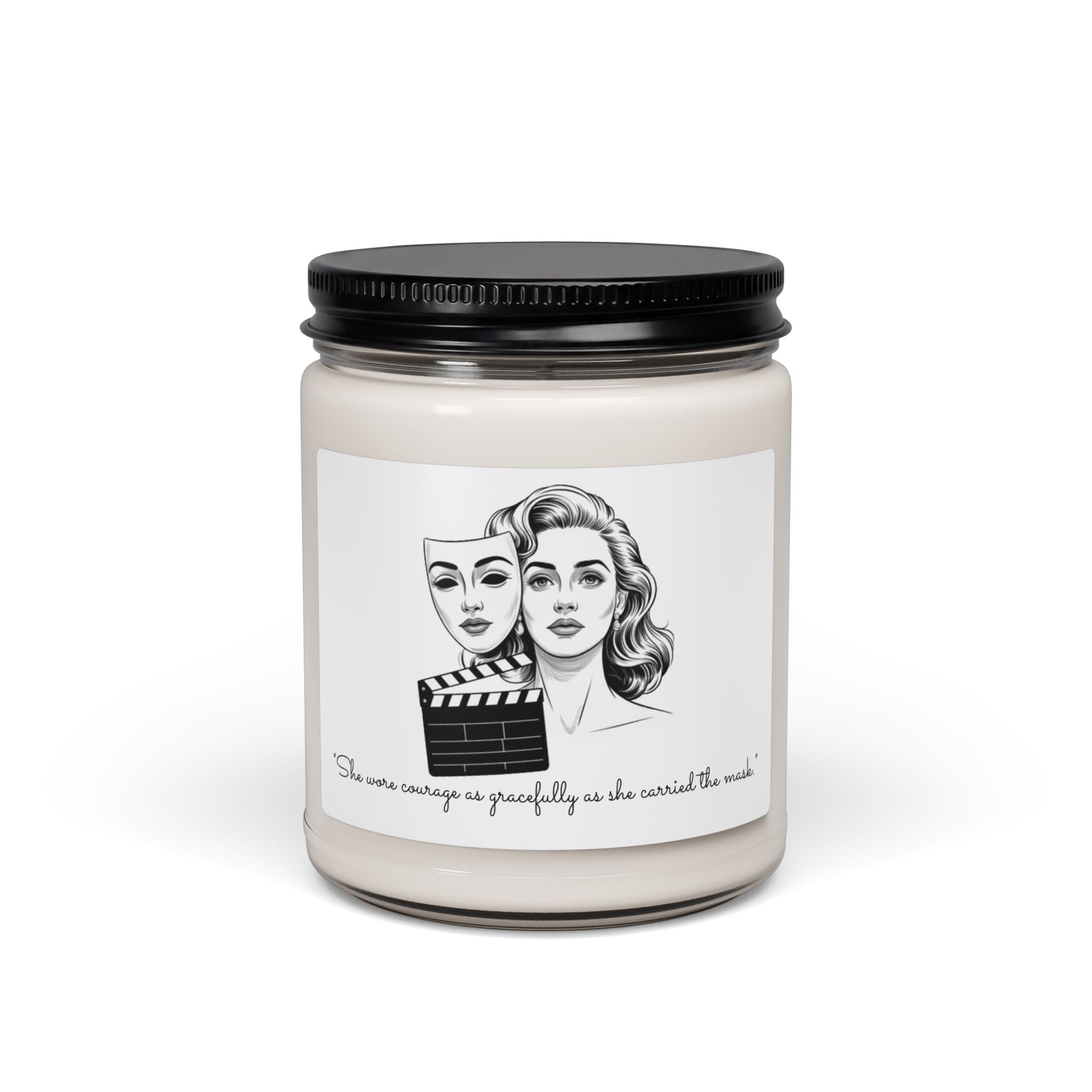 The Lady With The Mask | Scented Soy Candle